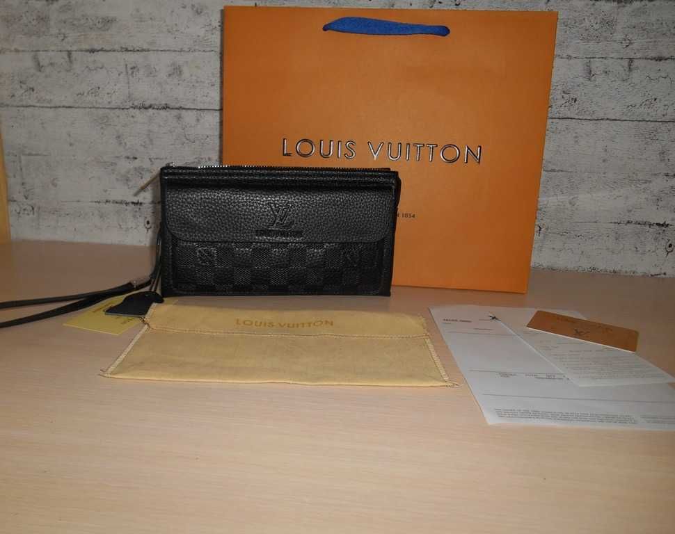 MĘSKI DUŻY Organizer Saszetka Torebka Louis Vuitton, skóra 9036