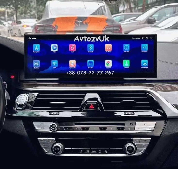 Монитор BMW 5 X3 X4 G01 G02 G30 G31 G38 90 GPS монитор Android CarPlay