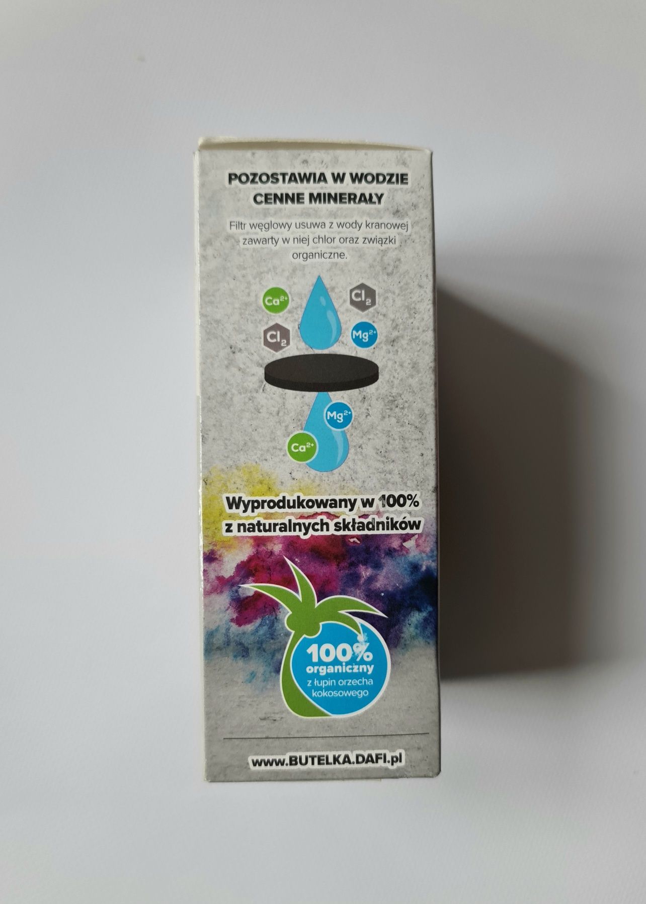 Filtr wkład filtrujący do butelki Dafi Soft Solid czarny 3szt gratis