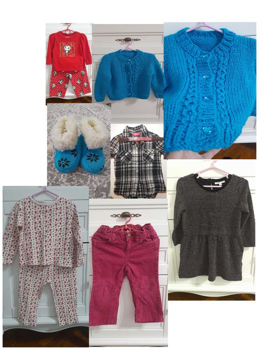 Пакет одягу 1,5-2 роки. 18-24 місяці Кофта_плаття_піжама_штани_костюм