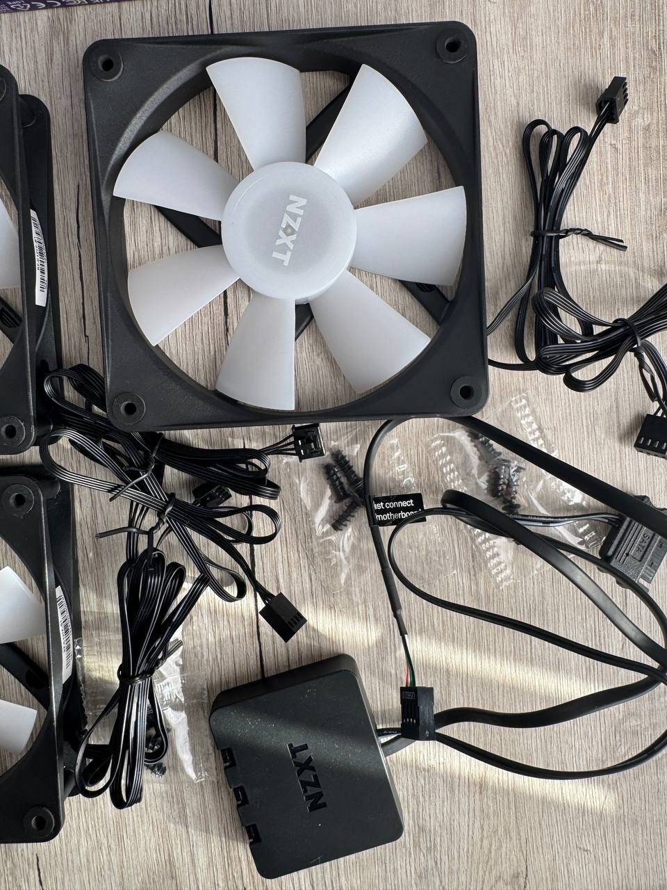 Вентилятор NZXT F120 RGB Core 120мм, чорний (RF-C12TF-B1)