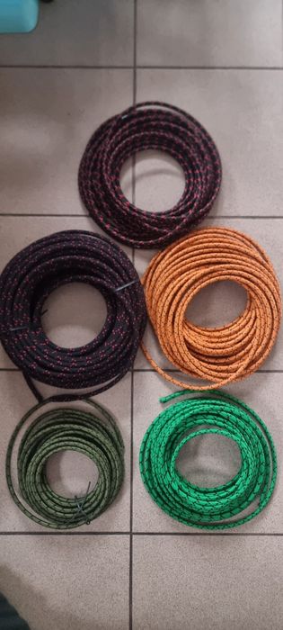 Бронепровод в тканевой оплетке