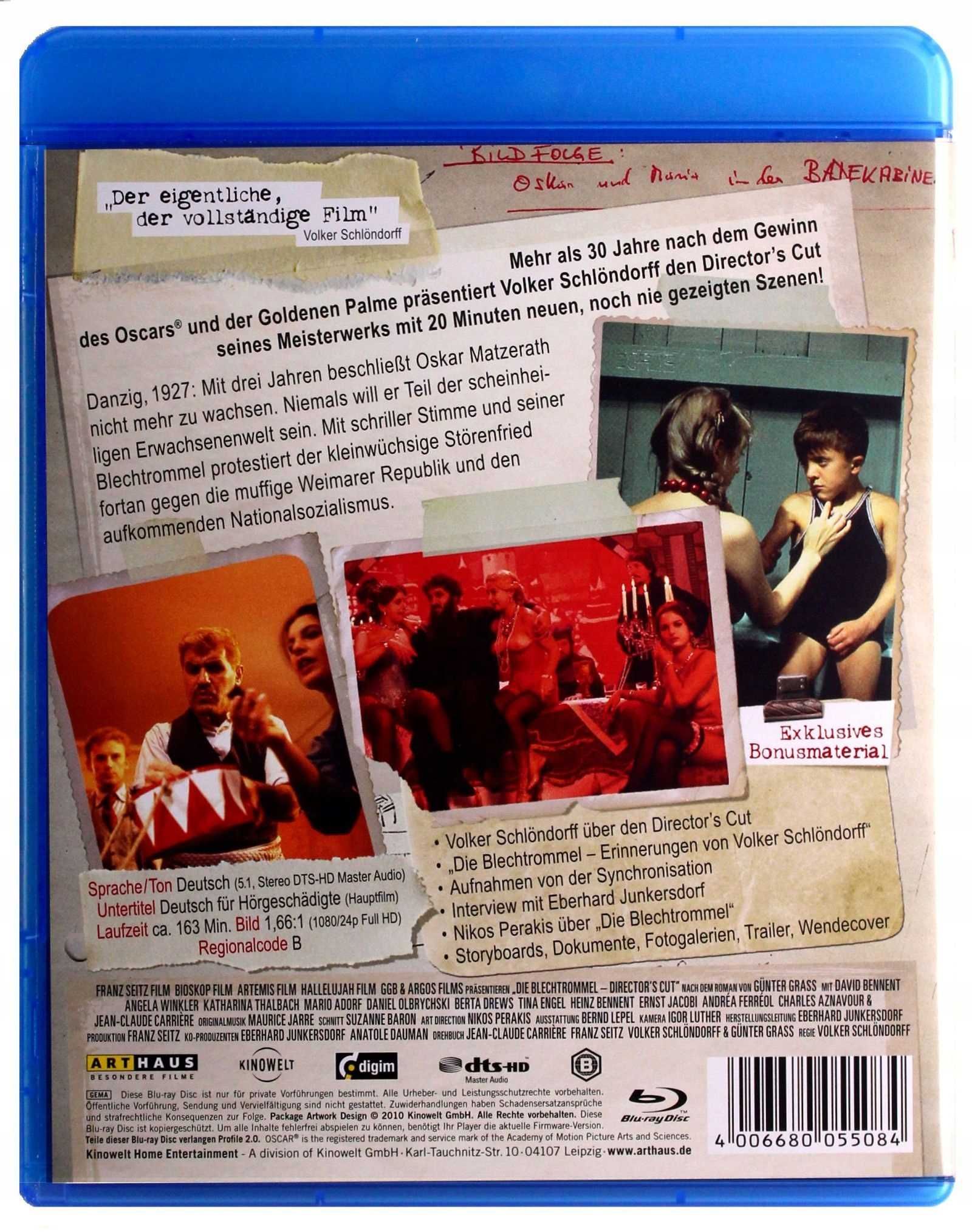 Danzig The thin drum Dir's Cut BLASZANY BĘBENEK blu-ray w.DE