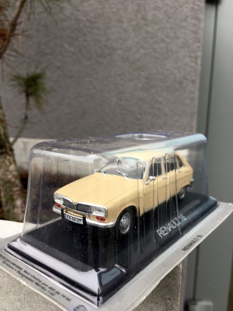 Kolekcjonerski model RENAULT 16-auta PRL,zabytek,kolekcja