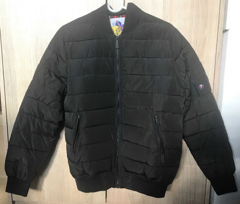 Kurtka męska Bomberka Harrington Czarna rozmiar S