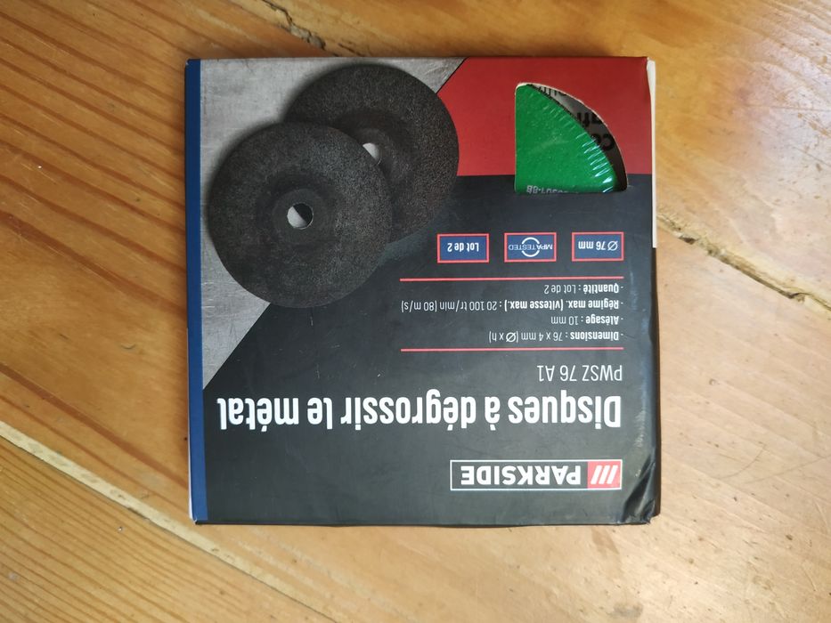 Диски шліфувальні по металу Park side Німеччина