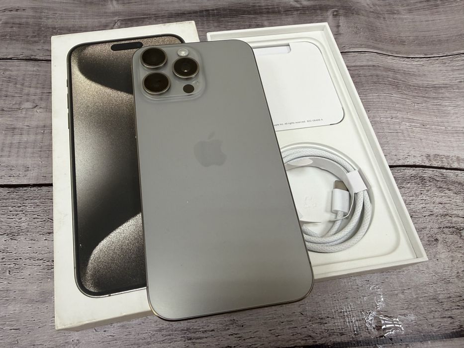 Iphone 15 Pro Max 256gb neverlock Natural Titanium 850$ Global