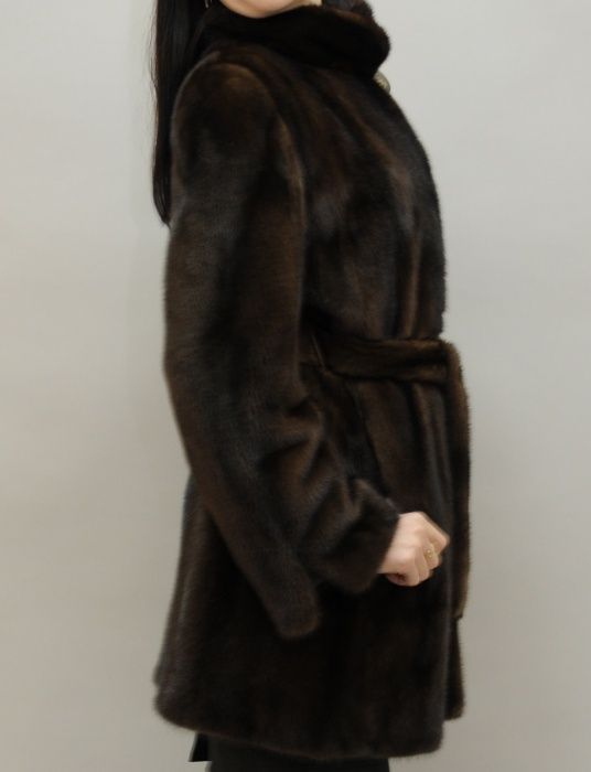 Шуба норковая, SAGA Mink
