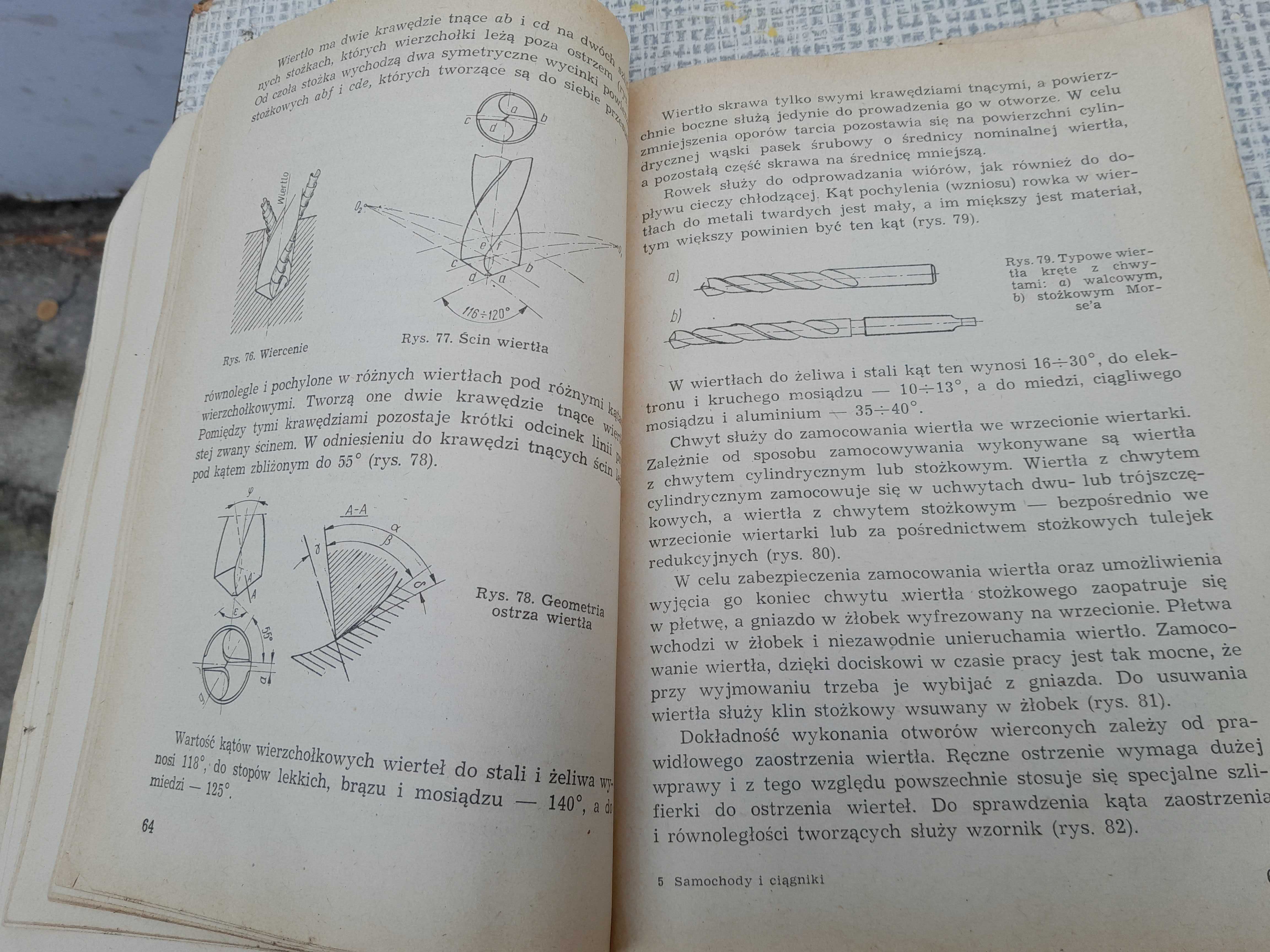 Samochody i Ciągniki obróbka ręczna i mechaniczna