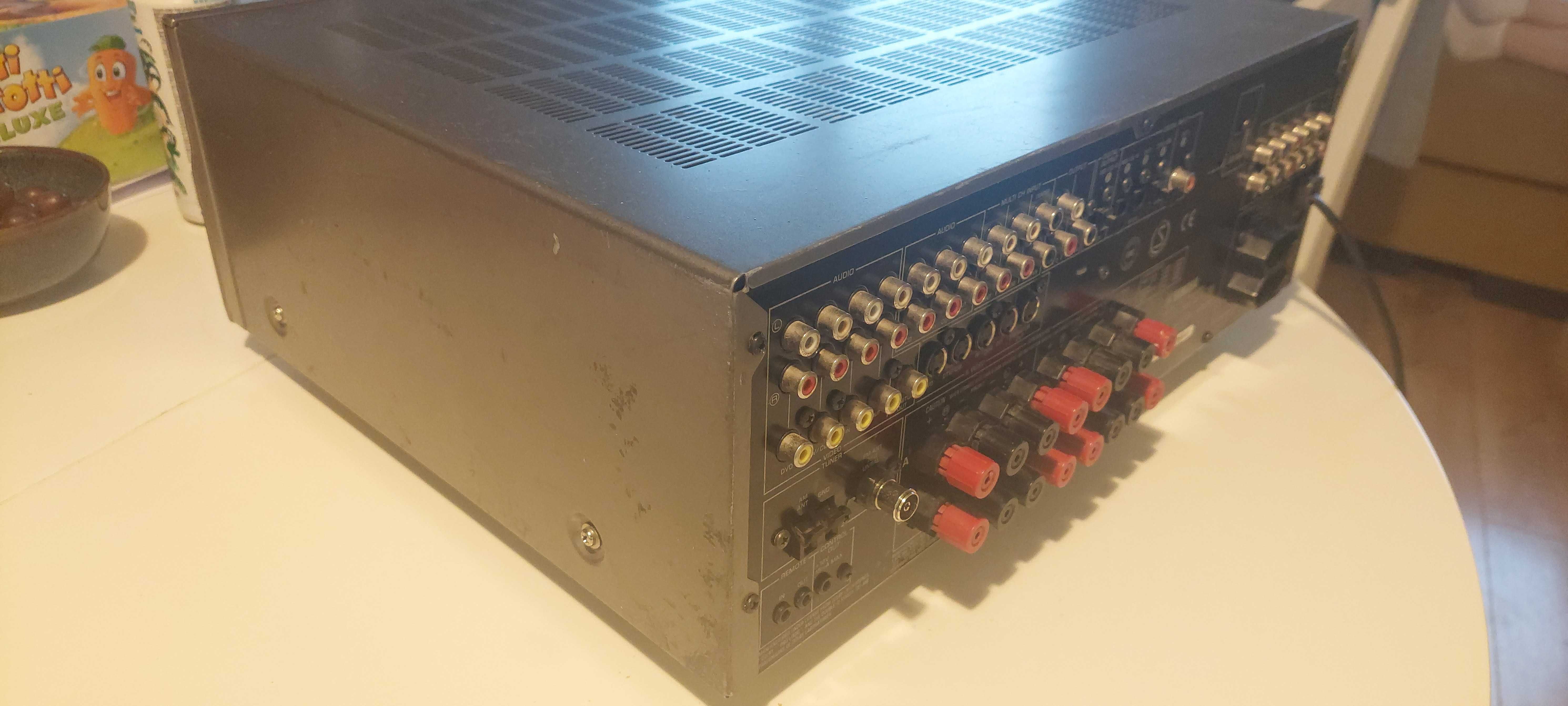 Wzmacniacz Yamaha RX-V559, wejscia optyczne, pilot