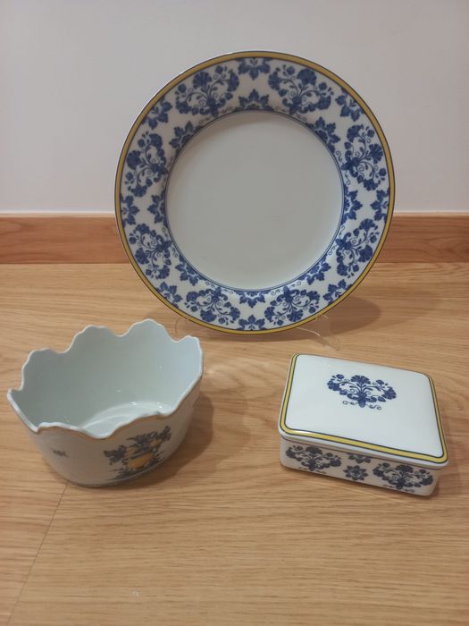 Conjunto 7 peças porcelana Vista Alegre