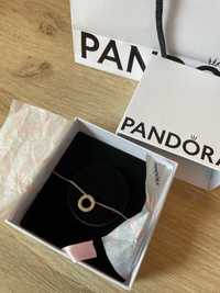 Naszyjnik z kółeczkiem Pandora