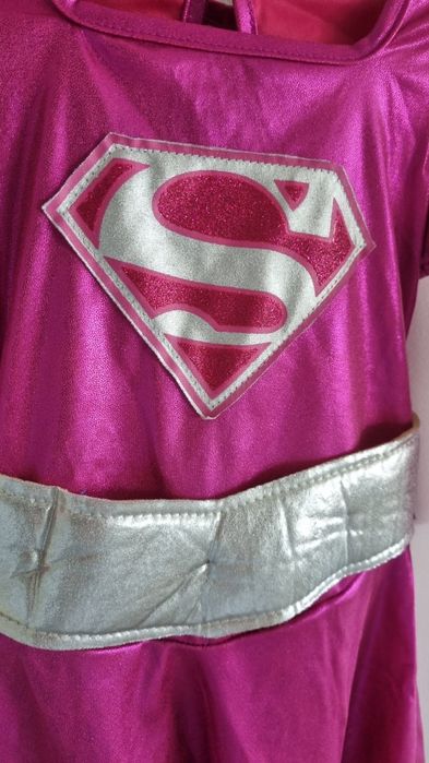 Fato Super menina até 18 meses/24 m