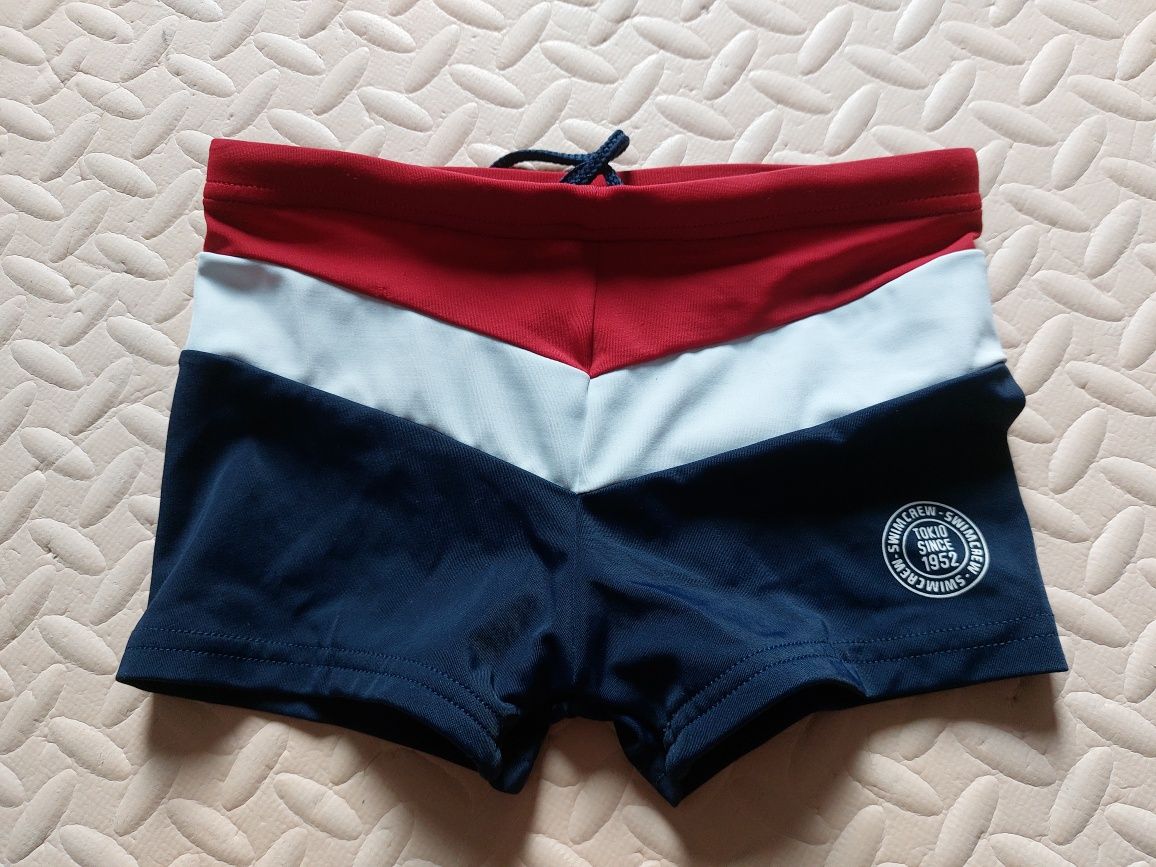 2 pary kąpielówek kąpielówki 98/104 C&A