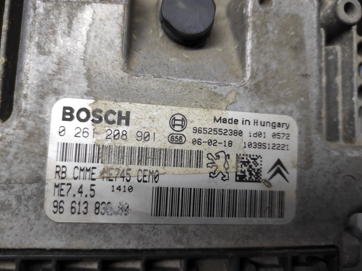 Мозги DME Бензин 1.6 Пежо 206 CC Кабриолет Bosch RB CMME