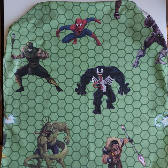 Lençol de catre do homem aranha