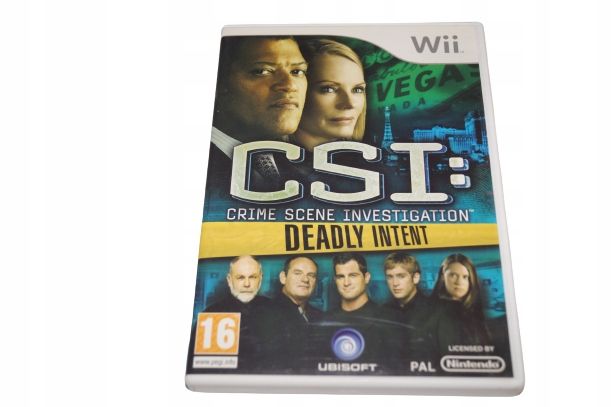Csi: Crime Scene Investigation - Deadly Intent Wii