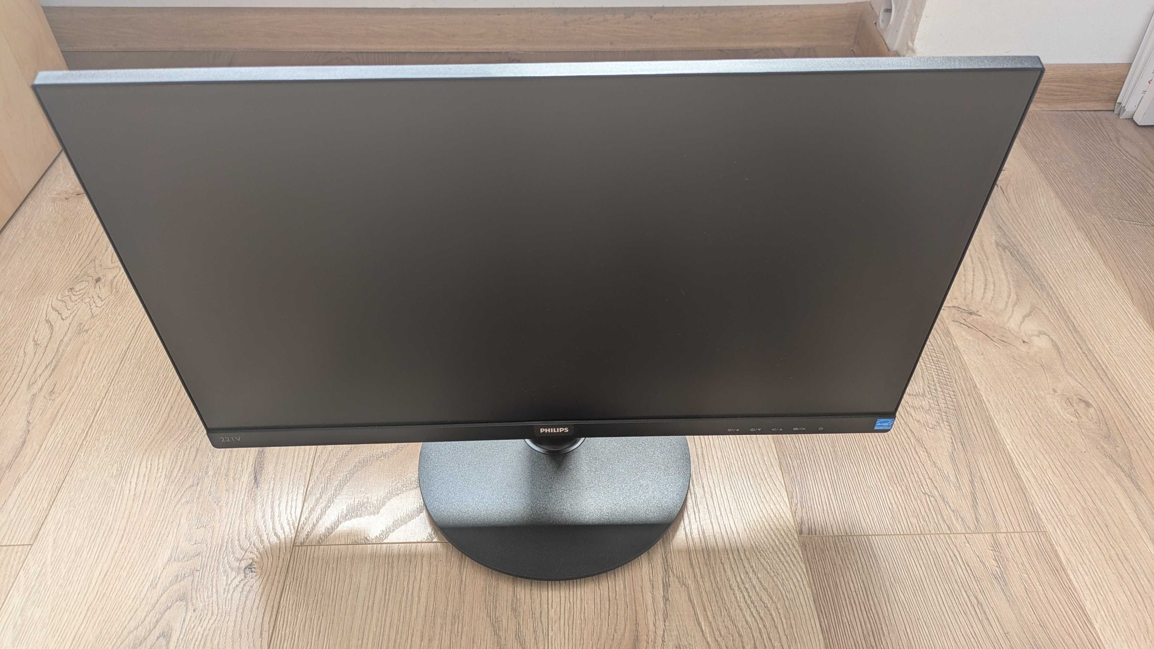 Zestaw komputerowy Lenovo ThinkCentre +monitor Philips 22" +akcesoria