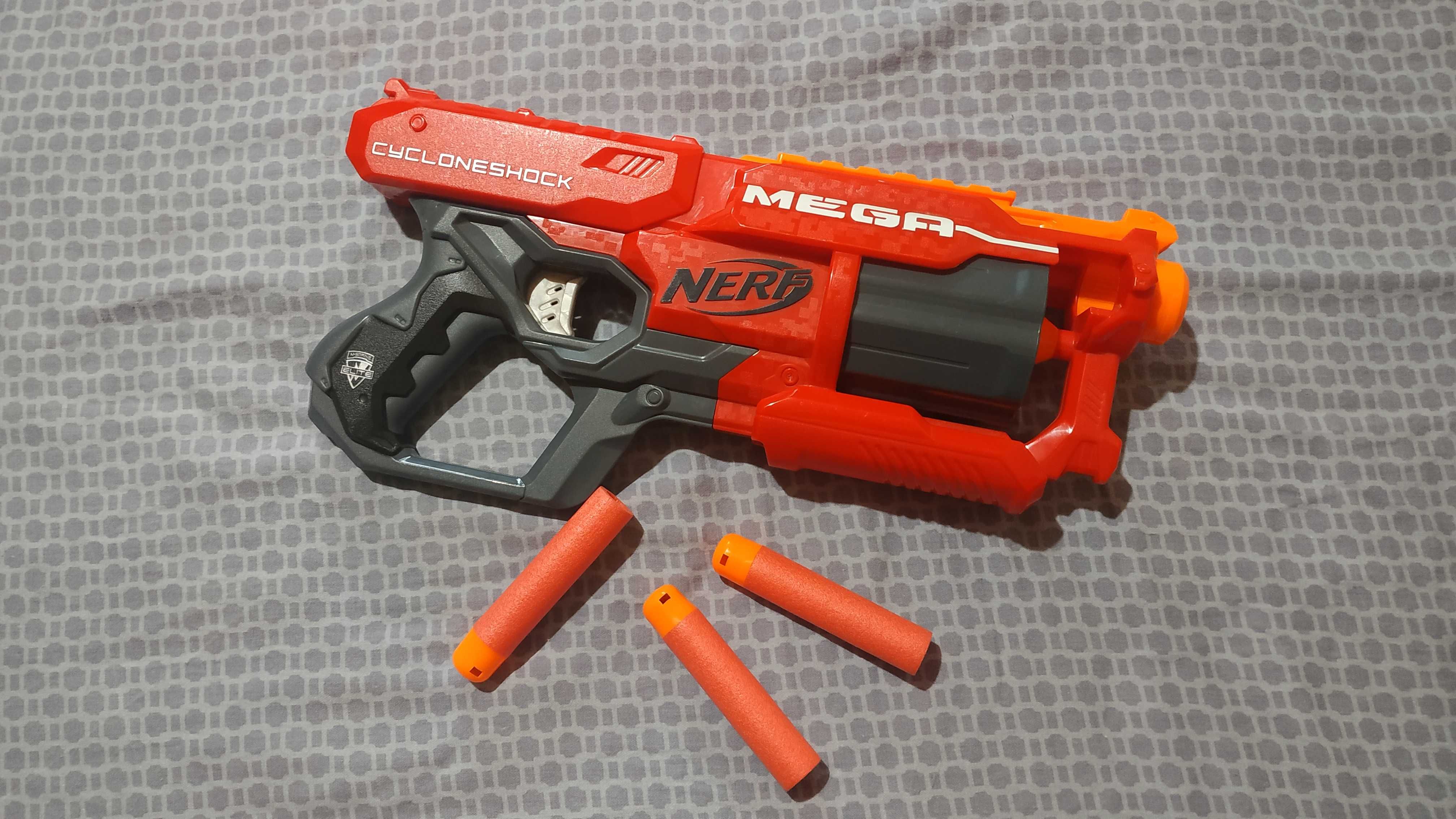 Бластер Nerf Elite Mega CycloneShock