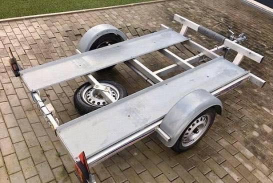 Atrelado alumínio Mota Rebosov c/ basculante