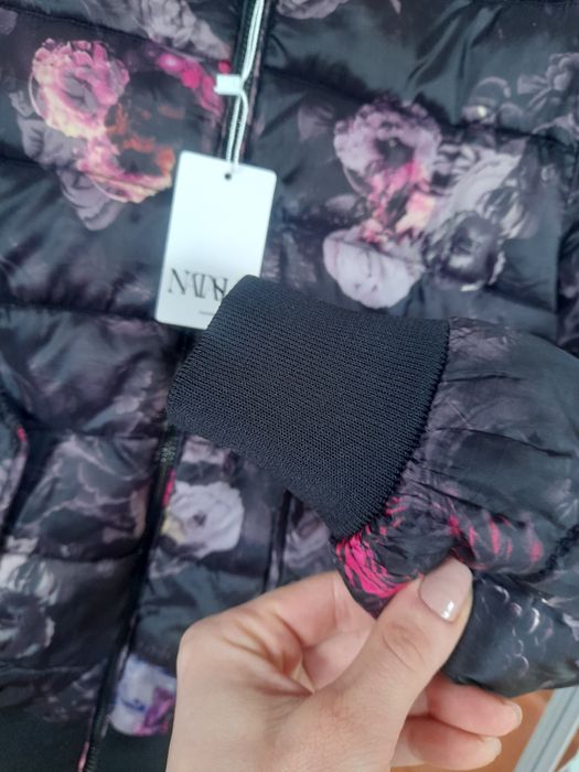 Куртка-бомпер 2-х стороння на дівчинку 8-9років