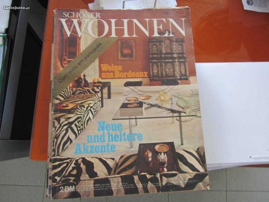 29 revistas de arquitetura e decoração Schoner Wohnen Vintage