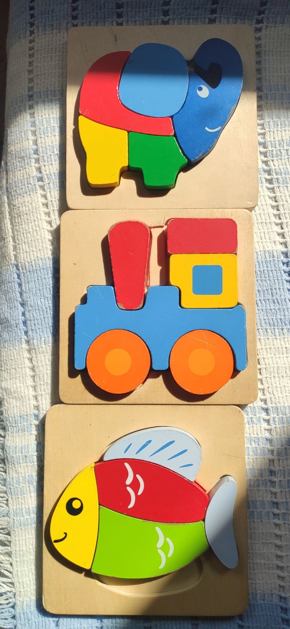 Pierwsze drewniane puzzle