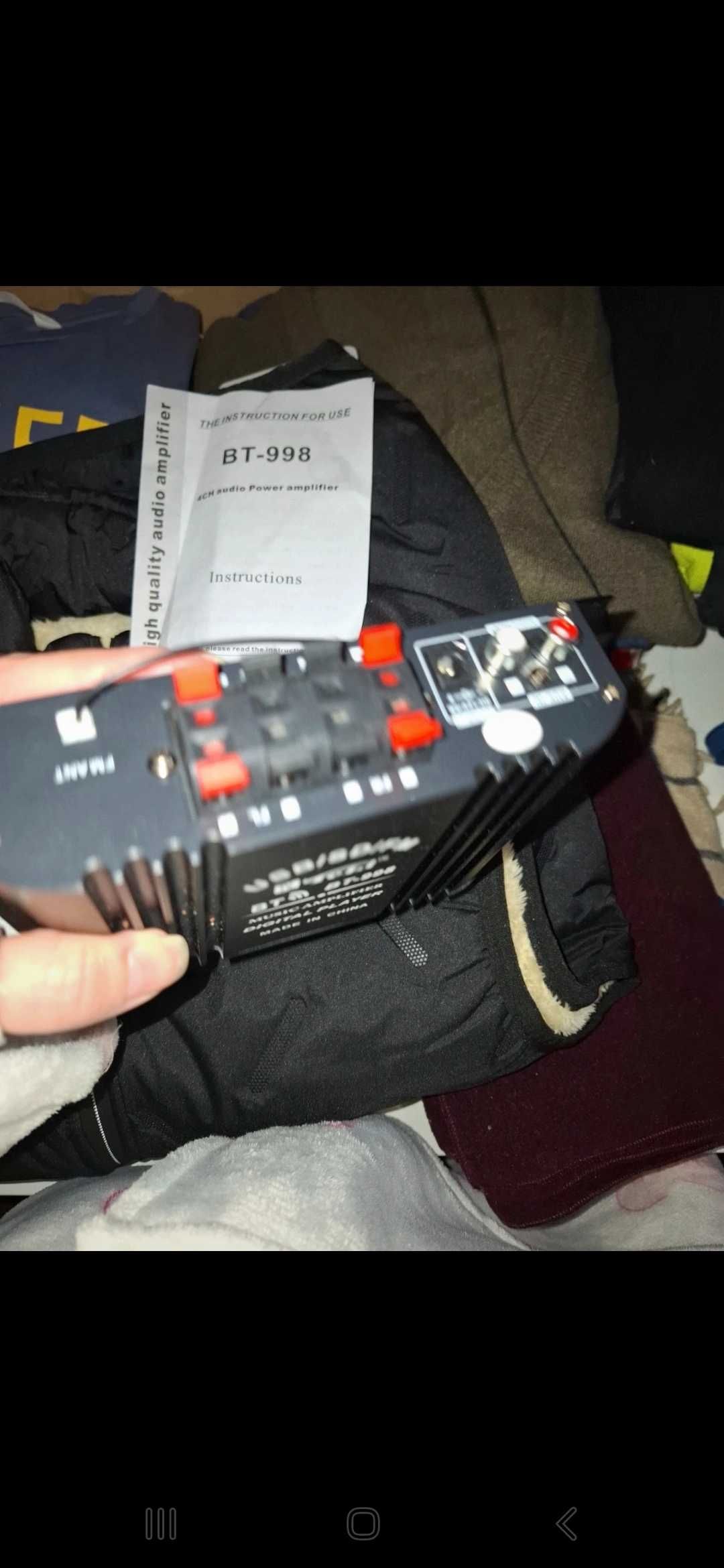 Amplificador radio