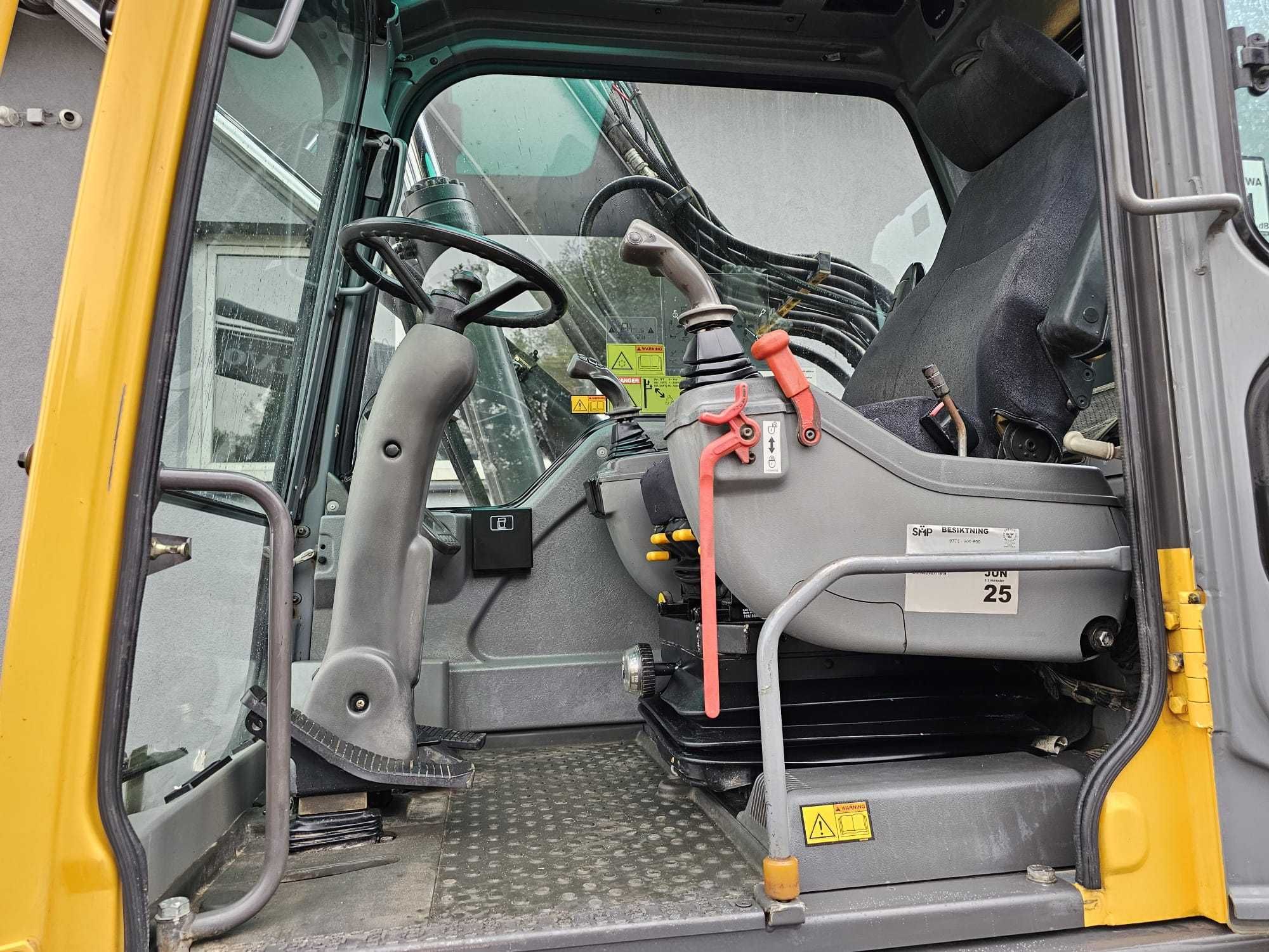 VOLVO EW 140 B 8127H 2006r Oryginał ROTOTILT ENGCON Szczypce GPS 3D