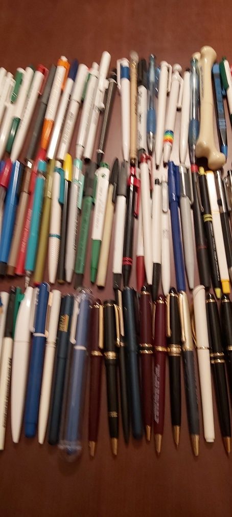 Coleção vintage 193 canetas
