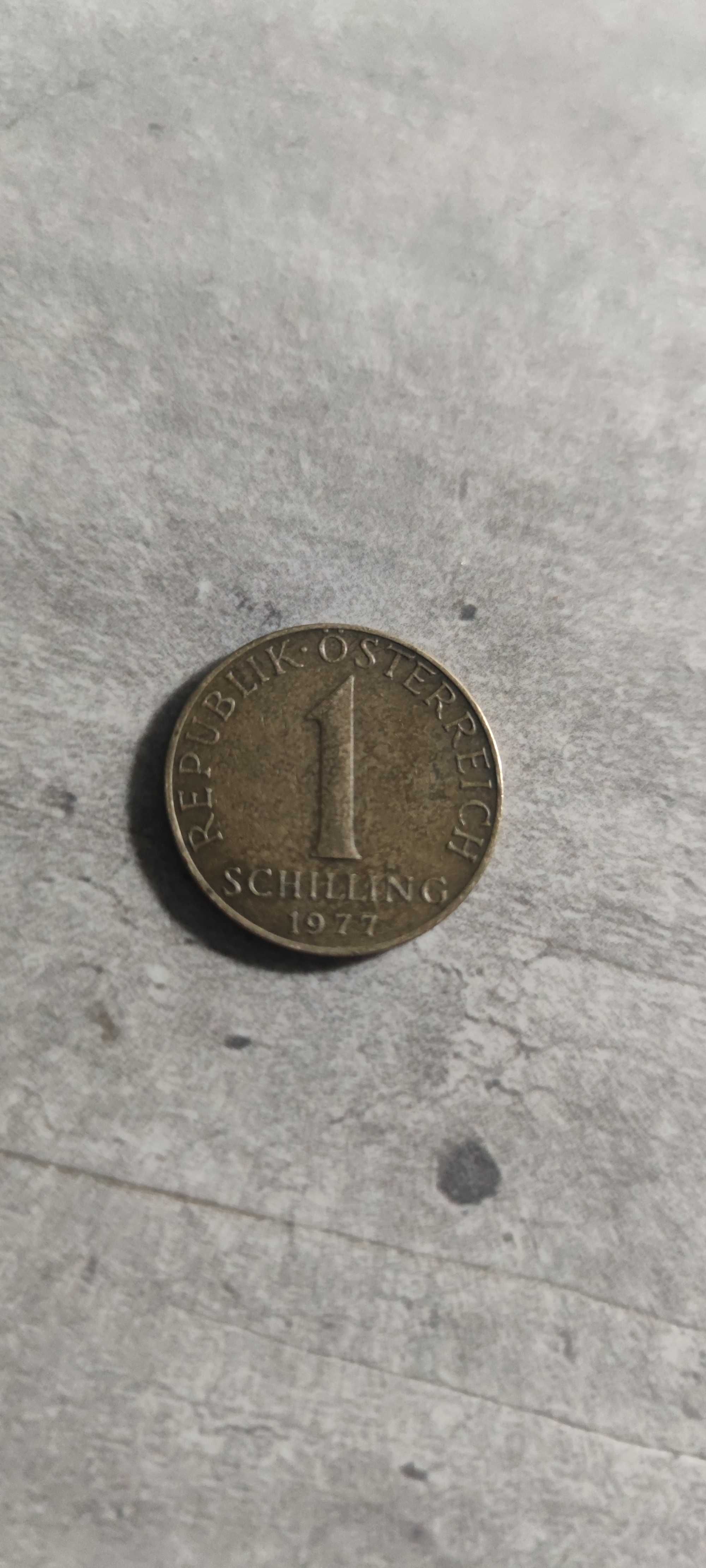 1 Schillng austriacki 1977