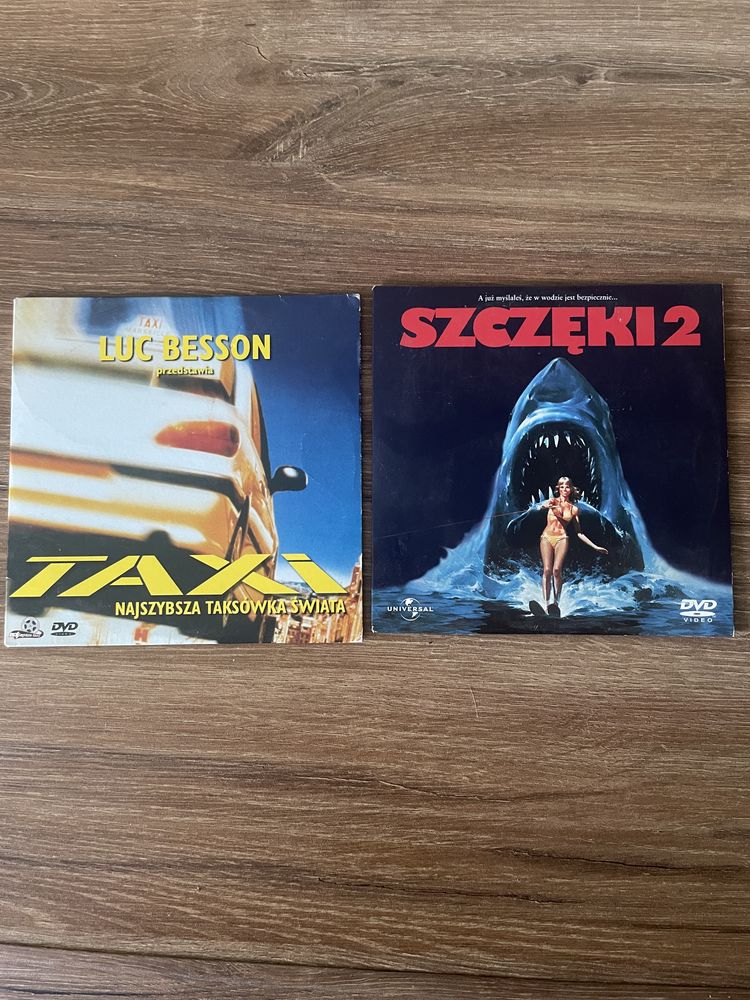 Taxi i Szczęki 2 płyty DVD