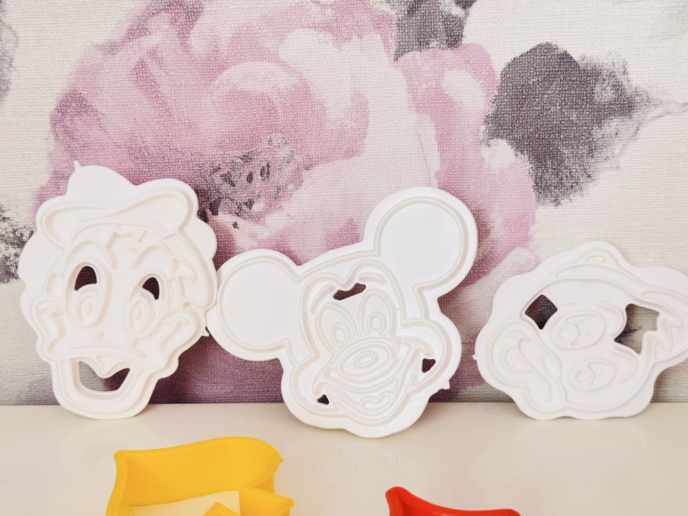 Foremki do ciastek,wykrawacze Disney Myszka Mickey, Kaczor Donald