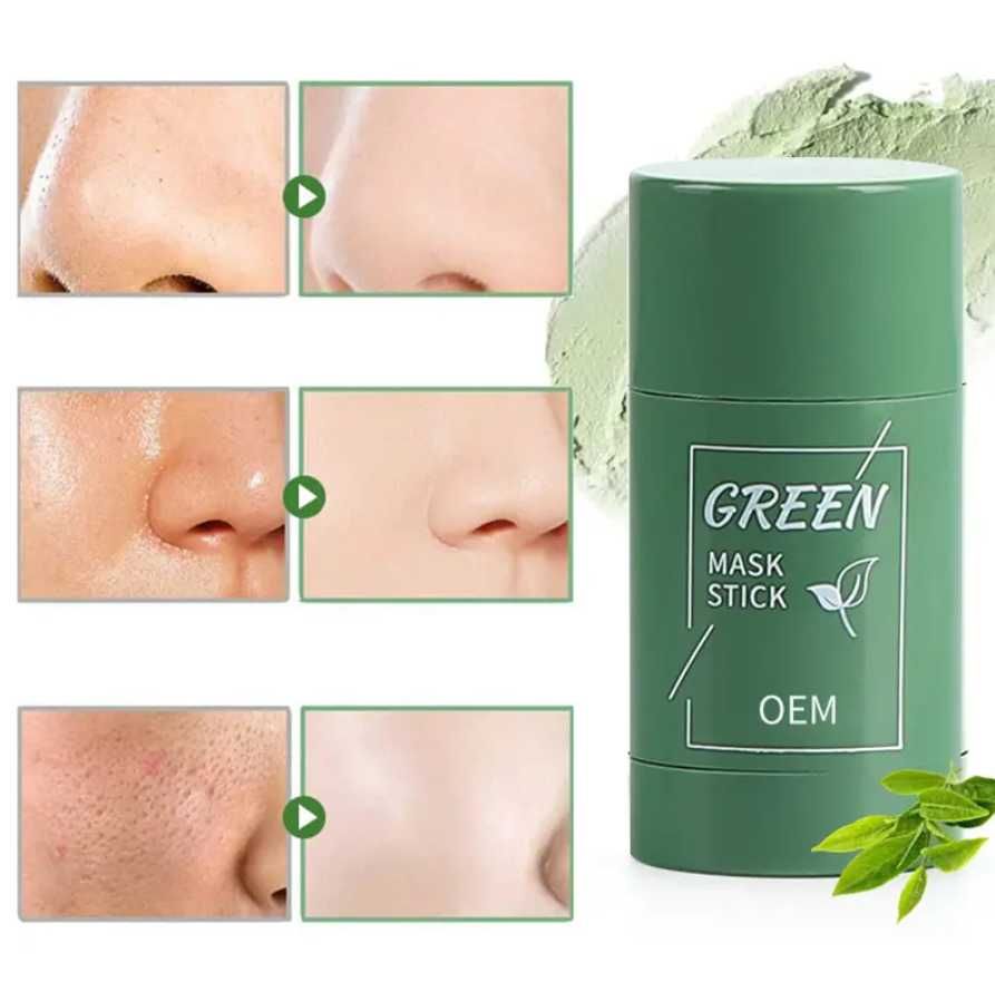 2 x Maseczka do twarzy green tea stick oczyszcza wągry nawilżająca