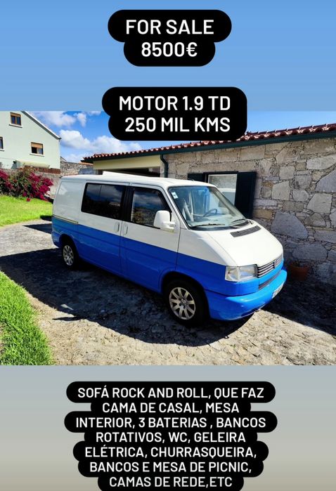 VW t4  1.9 TD e VW t4  caravelle 2.4D