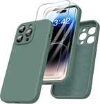 ETUI do Apple iPhone 14 PRO MAX, +szklo i stand - zielone
