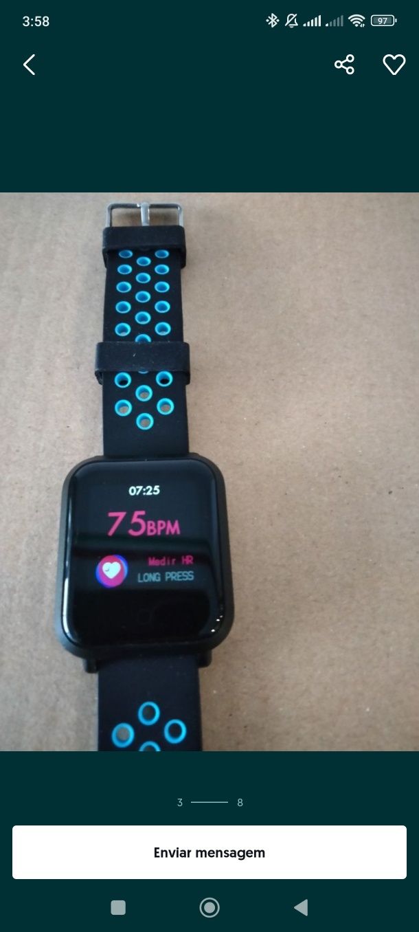 Smartwatch como novo