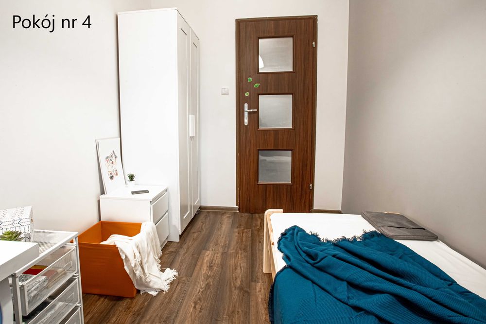 Dwa pokoje 1-osobowe (z balkonem) wolne od zaraz - Sowińskiego 13
