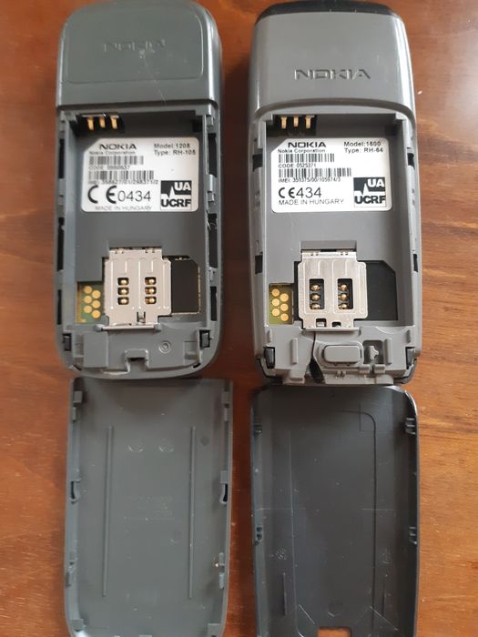 Ретро  NOKIA: 1600 и 1208. Новый корпус и кнопки! Хороший прием!