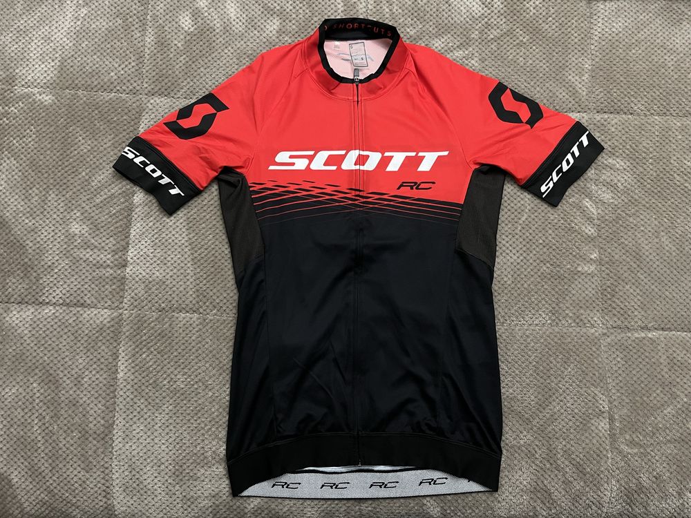 Camisola de ciclismo Scott RC Vermelha