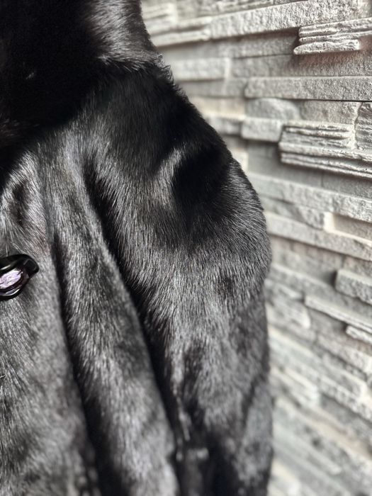 Новая норковая шуба блэкглама!размер S