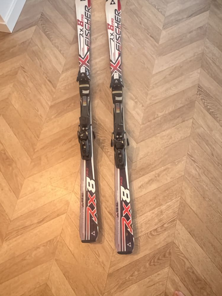 Narty zjazdowe Fisher RX 8 Pro Aircarbon 170cm z wiązaniami XTR 10 Pro