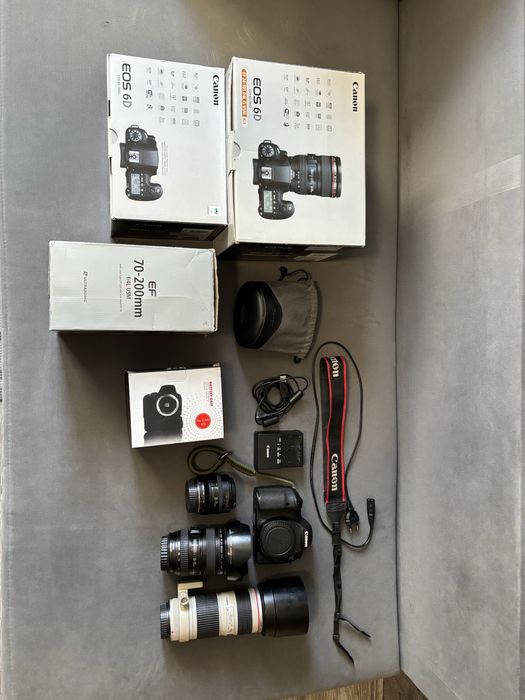 Aparat Canon Eos 6D Zestaw
