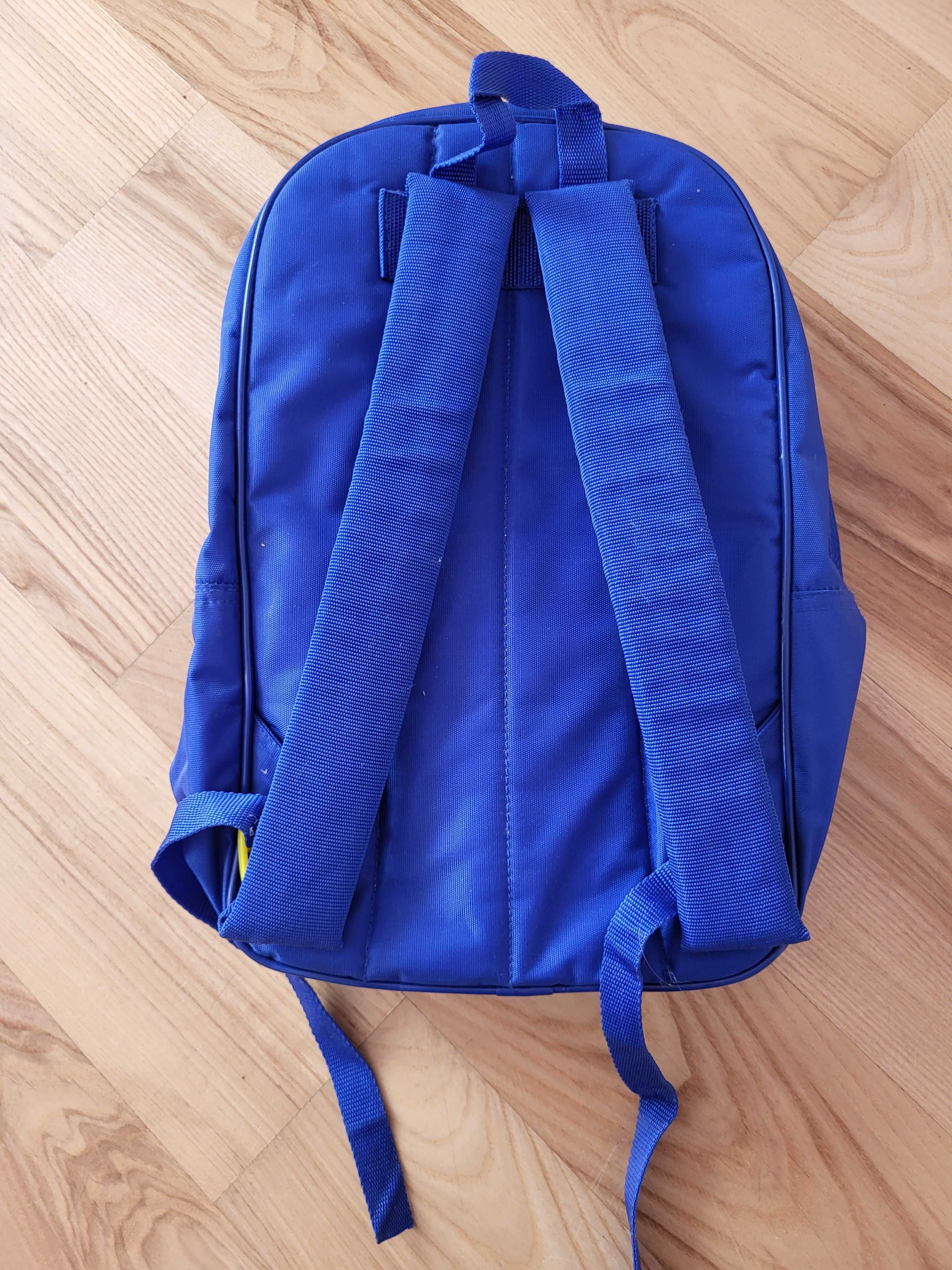 Plecak dla przedszkolaka niebieski