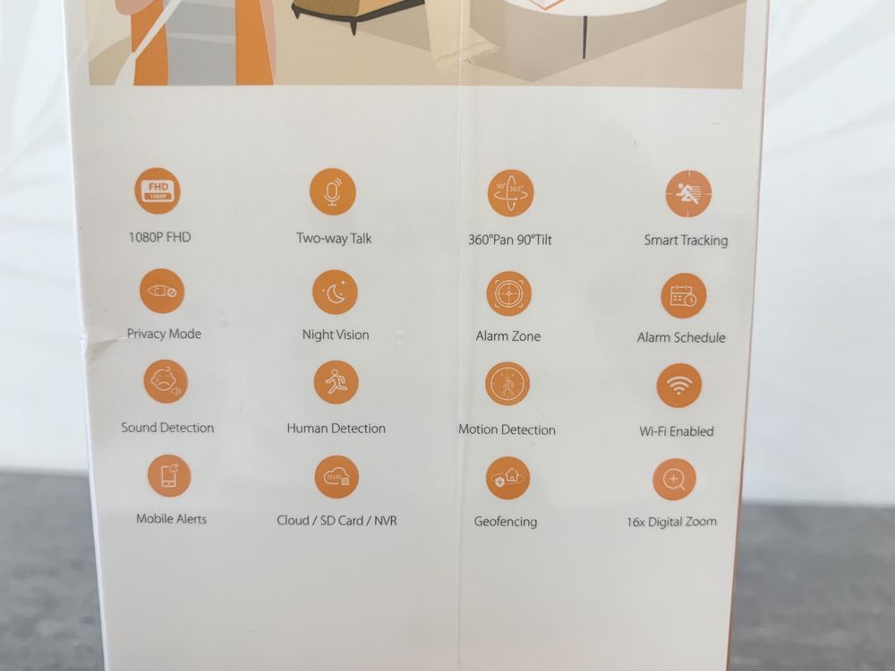 ТРЕКИНГ WiFi 2Мп Mp IMOU Dahua облачная поворотная IP камера видеоняня