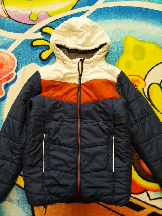 Тепла,осінньо-зимова куртка для хлопчика 11-12 років