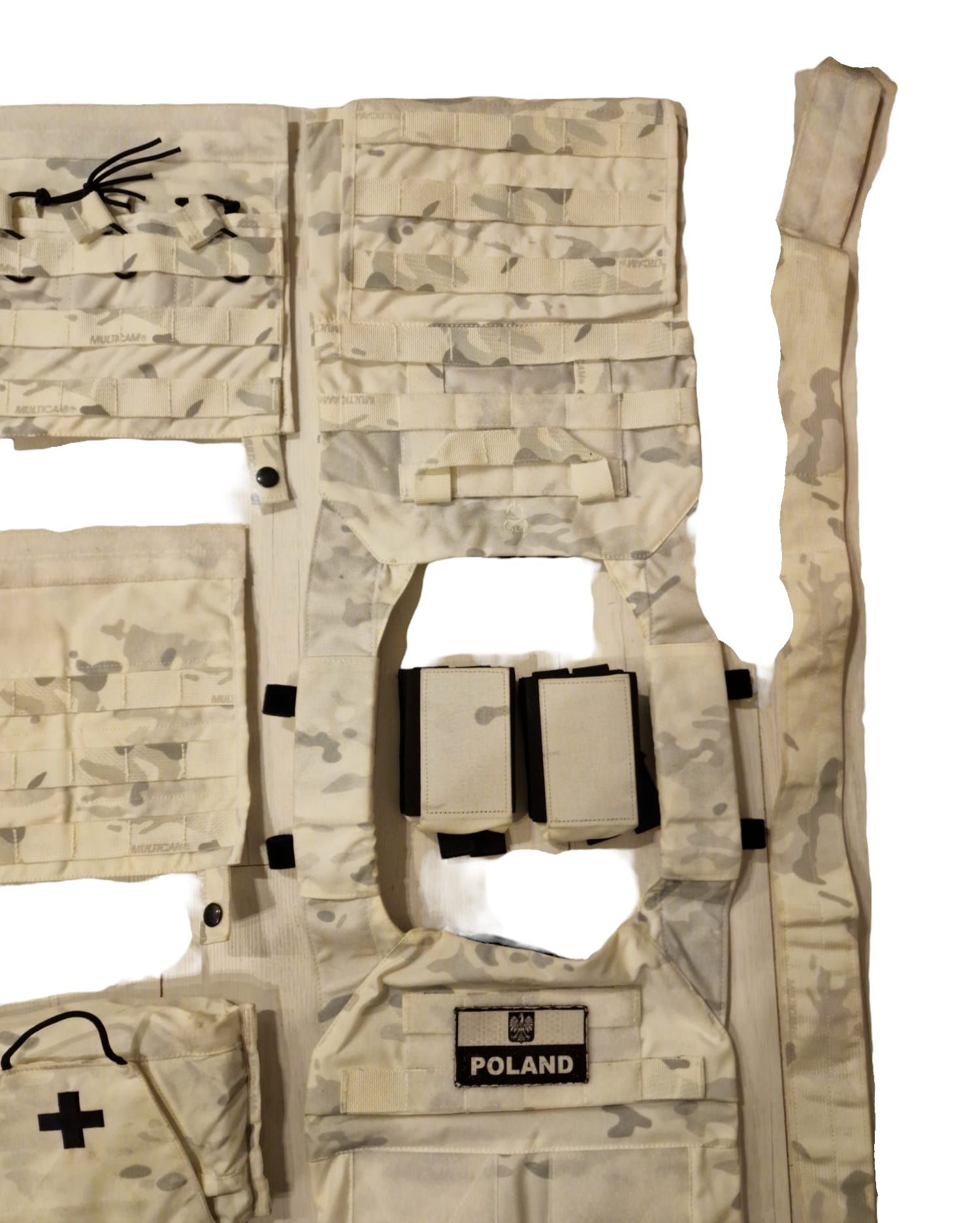 Multicam Alpine plate carrier kamizelka GTG zestaw ifak pas szpej