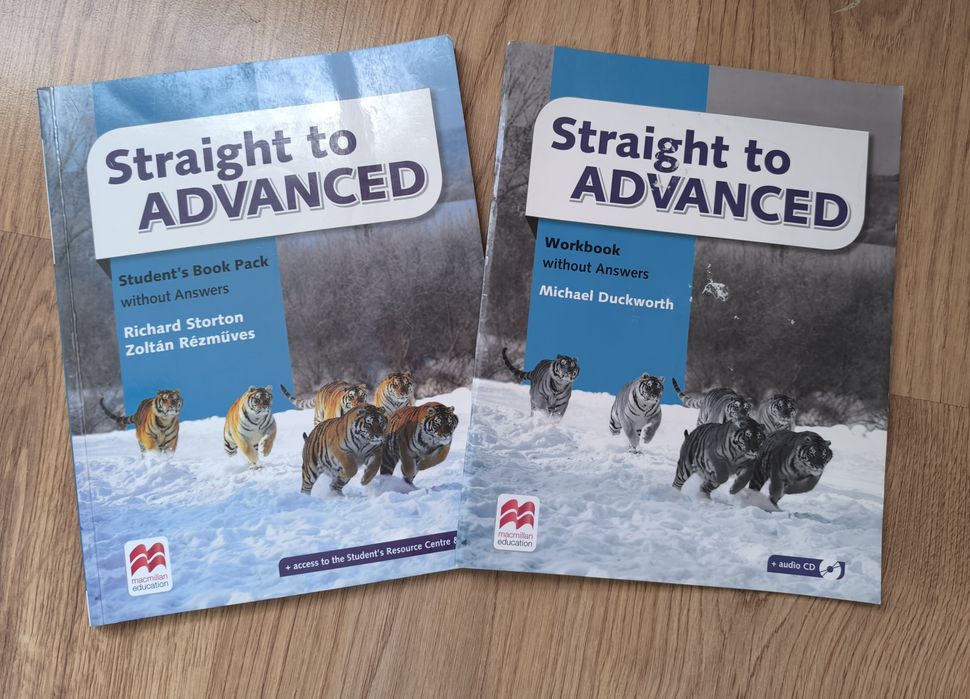 Straight to Advanced Macmillan angielski podręcznik ćwiczenie komplet