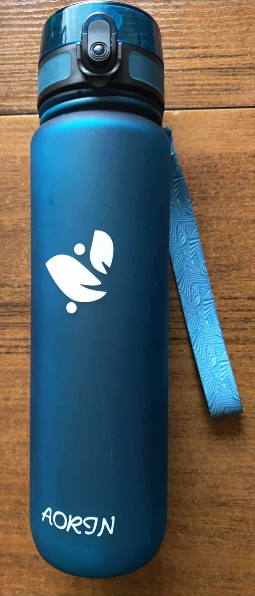 BIDON 1000ml z miarką sportowy AORIN butelka 1L s730