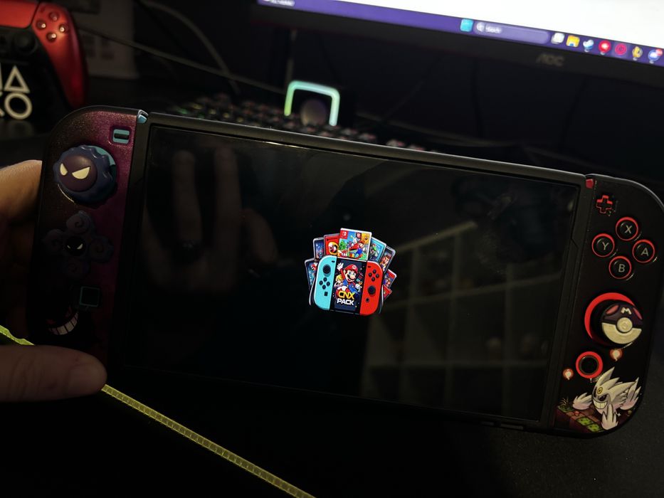 Nintendo Switch Oled Desbloqueada 256GB